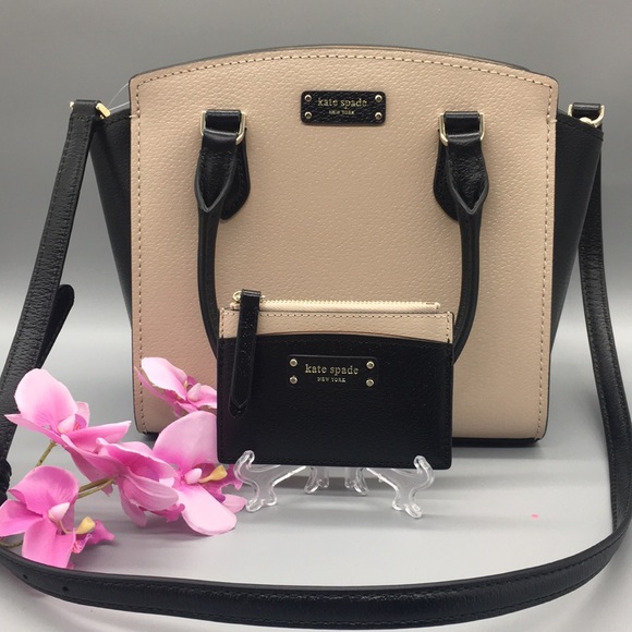 Kate Spade small satchel Jeanne & zip card holder - Picture 2 of 8